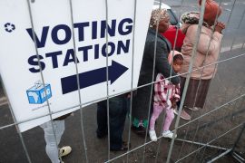 People queue to vote in the South African elections, in Langa, Cape Town, South Africa on May 29, 2024 [Esa Alexander/Reuters]