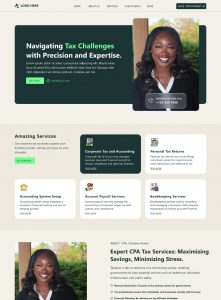 Accountant Wordpress Theme