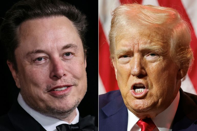 Donald Trump and Elon Musk