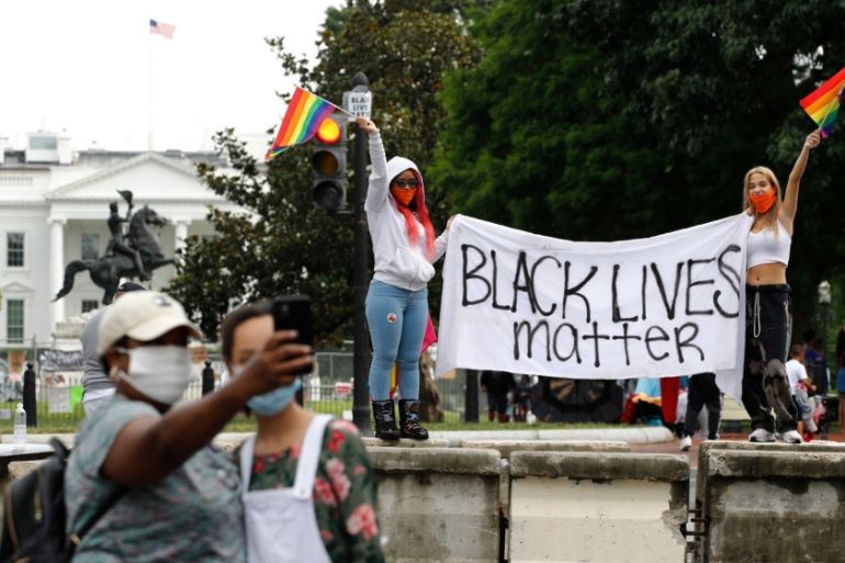 black lives matter white house