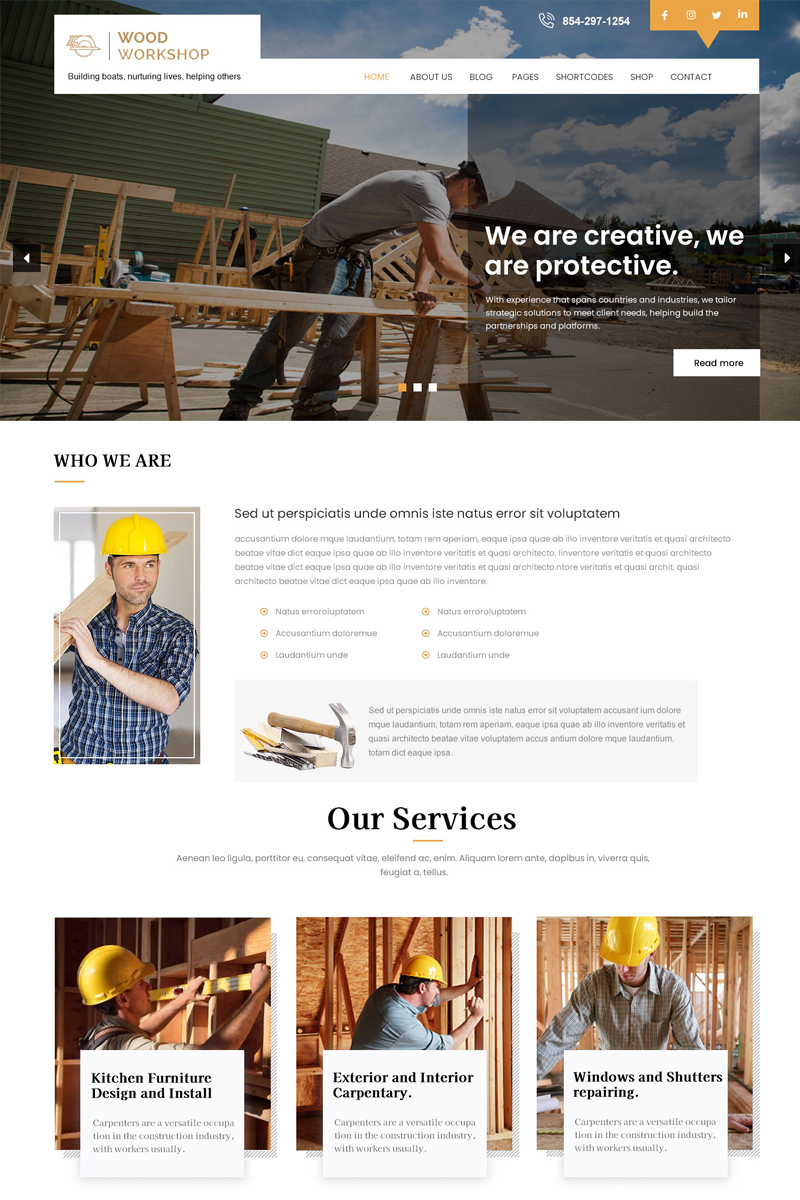 Furniture Wordpress Theme
