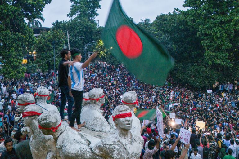 Protests break out again in Bangladesh