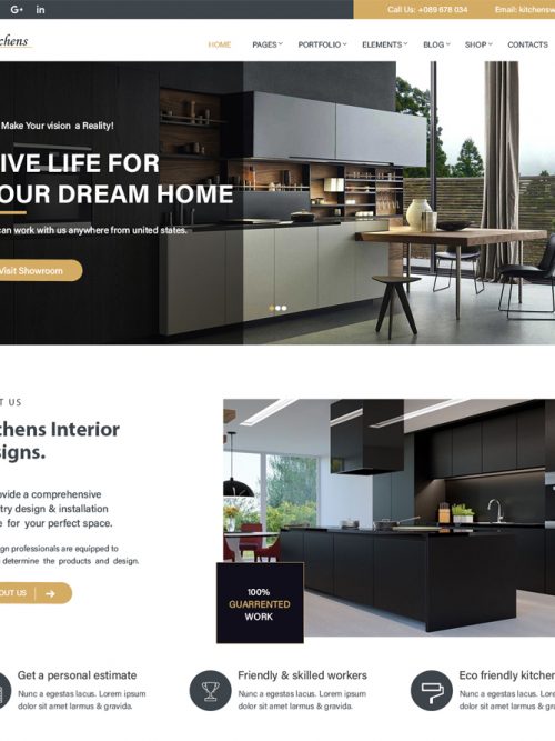 Kitchen Decor Wordpress Theme