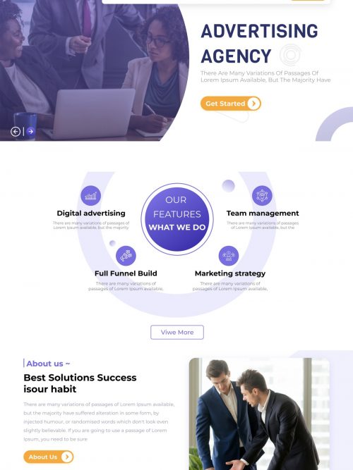 Marketing Agency Wordpress Theme
