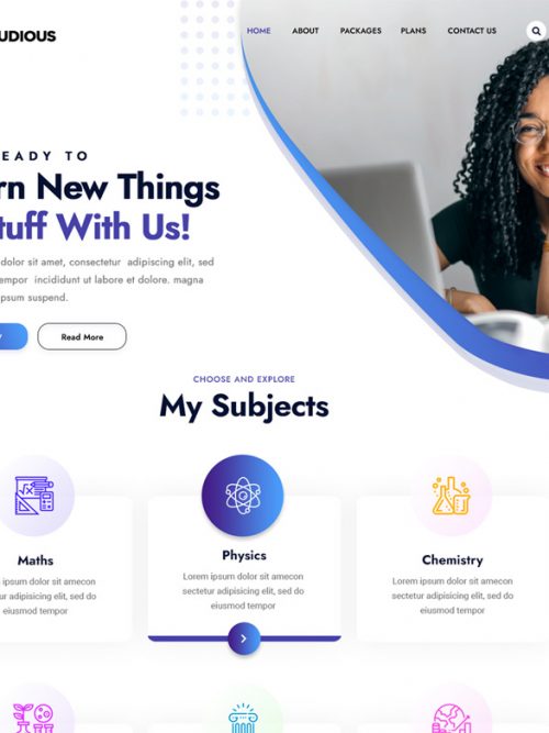 Tutor Wordpress theme