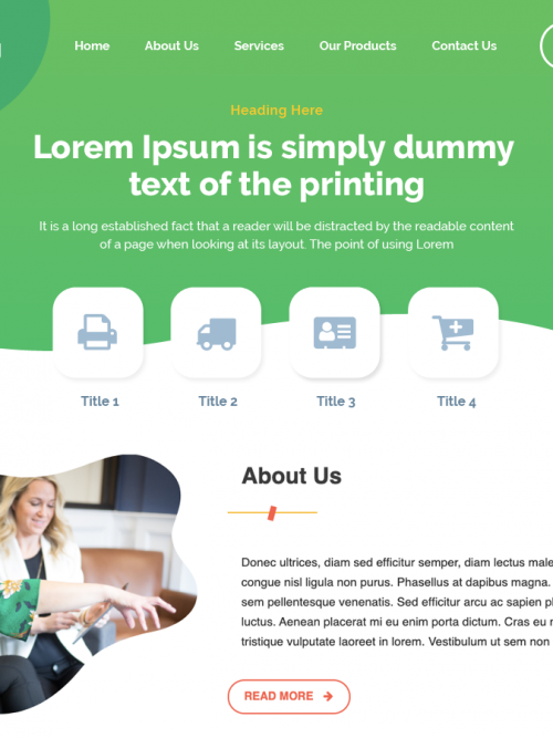Printing Wordpress Theme