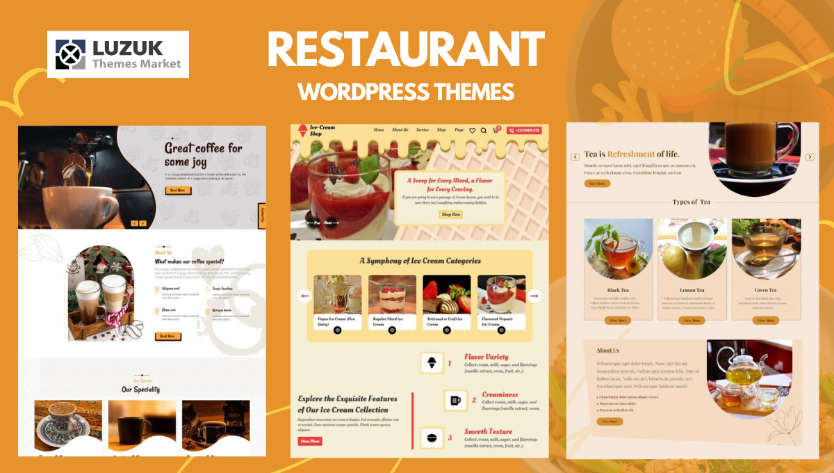 Restaurant Wordpress Themes